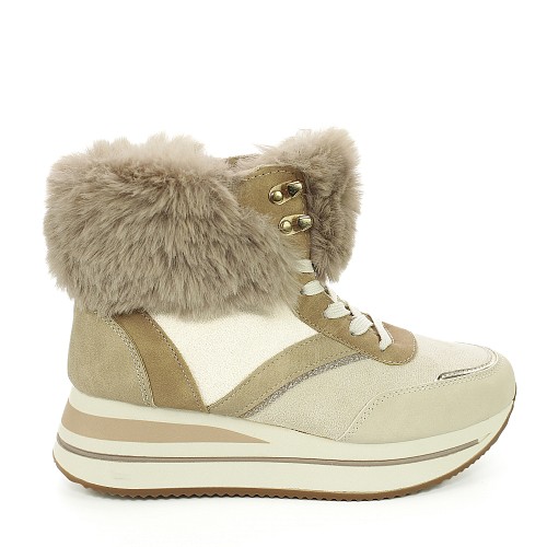 Khaki podloženi gležnarji 600-15S