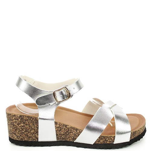 Srebrni sandali s polno peto Z15A-P7895-02
