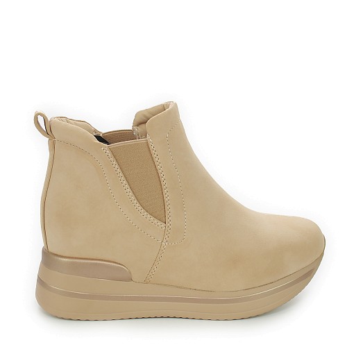 Beige gležnjarji MS1496G