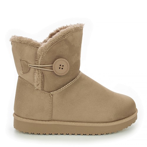 Khaki nizki zimski škornji JRX-U2G