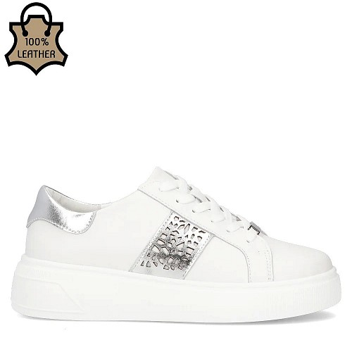 Bele usnjene superge Filippo 6824