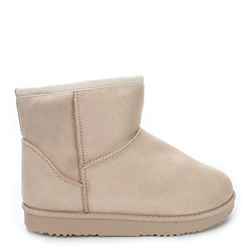 Beige nizki škornji 68-1S