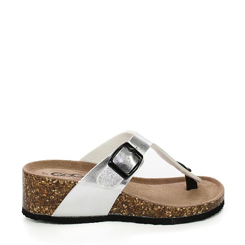 Srebrne japonke s peto D18-31S