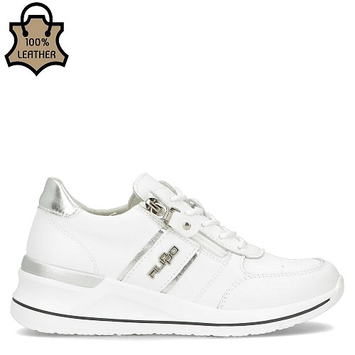 Bele usnjene superge Filippo 6083