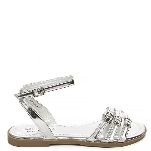 Srebrni sandali P2349-15G