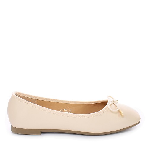 Beige balerinke 33-102S