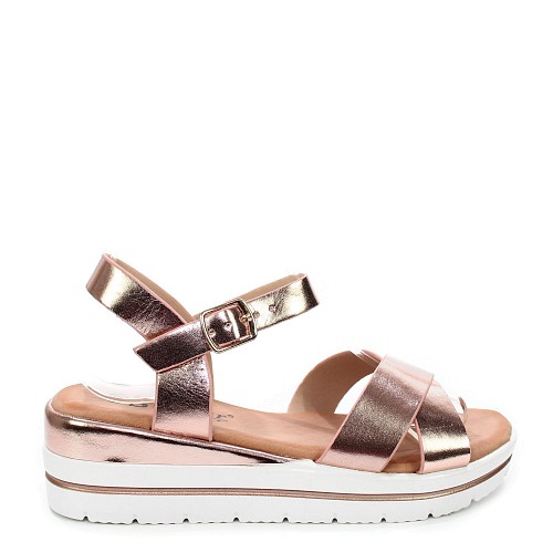 Champagne sandali s peto CK183G