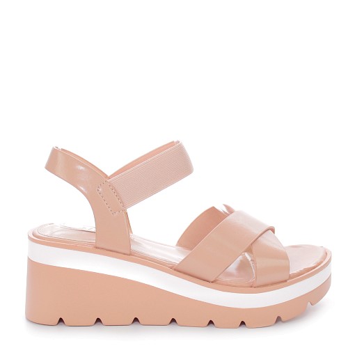 Beige sandali s peto NAP-701G