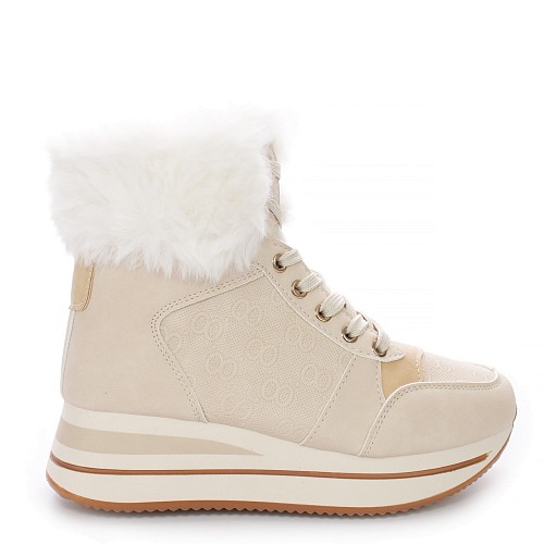 Beige gležnjarji AD-608G