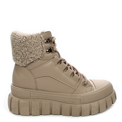 Khaki gležnjarji s peto AD-428S