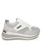 Srebrne superge s platformo 260024-11G