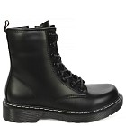 Črni nizki škornji HD055-185G