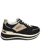 Črne superge s platformo 260024-1G