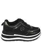 Črne superge s platformo 260167-1G