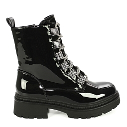 Črni nizki škornji AA8D-AX22210-02T