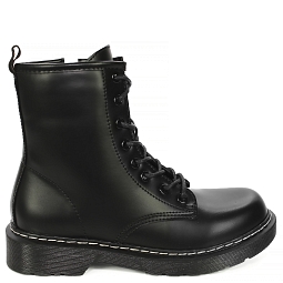 Črni nizki škornji HD055-185G