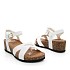 Beli sandali s polno peto Z15A-P7895-02