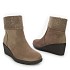 Khaki gležnjarji s polno peto YL155S