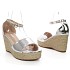 Srebrni sandali s polno peto X5A-M5219-06T