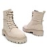 Beige nizki škornji 2953S