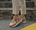 Khaki superge s platformo X3713G