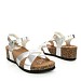 Srebrni sandali s polno peto Z15A-P7895-02