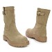 Khaki nizki škornji 8613S