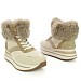 Khaki podloženi gležnarji 600-15S
