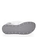 Bele superge s platformo 9396G