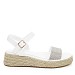 Beli sandali s platformo 2594-2G