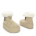 Beige zimski gležnjarji MS4029G