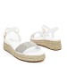 Beli sandali s platformo 2594-2G