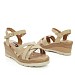 Bež sandali s polno peto 2L7-L8312-01G