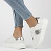 Bele usnjene superge Filippo 6824