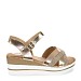 Champagne sandali s peto X6-Z7668-07T