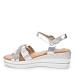 Srebrni sandali s peto MS10043G