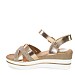 Champagne sandali s peto X6-Z7668-07T