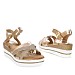 Champagne sandali s peto X6-Z7668-07T