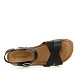Črni sandali s polno peto Z15A-P7895-02