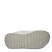 Srebrne superge s platformo 260024-11G