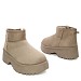Khaki zimski gležnarji 4057G