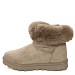 Khaki nizki zimski škornji 4059G