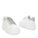 Srebrne superge s platformo 2069G