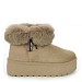 Khaki zimski gležnjarji MS4029G