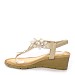 Beige sandali s peto S060290S
