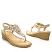 Beige sandali s peto S060290S