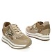 Khaki superge s platformo 85-951G