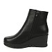 Črni gležnarji s polno peto KL-3005G