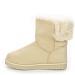 Beige zimski gležnjarji W11-XD7788-24T