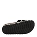 Črni natikači s platformo L903T